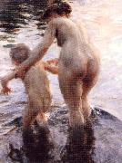 En premiar (A premiere) Anders Zorn